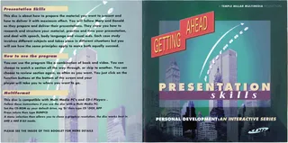 Getting Ahead - Presentation Skills