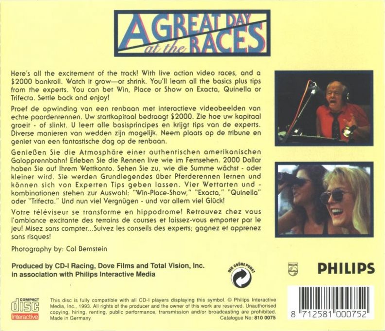 A Great Day At The Races - Dos