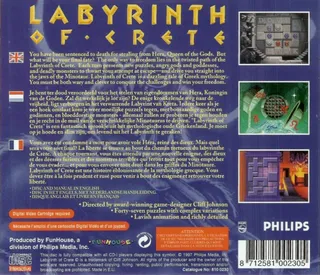 Labyrinth Of Crete - Dos