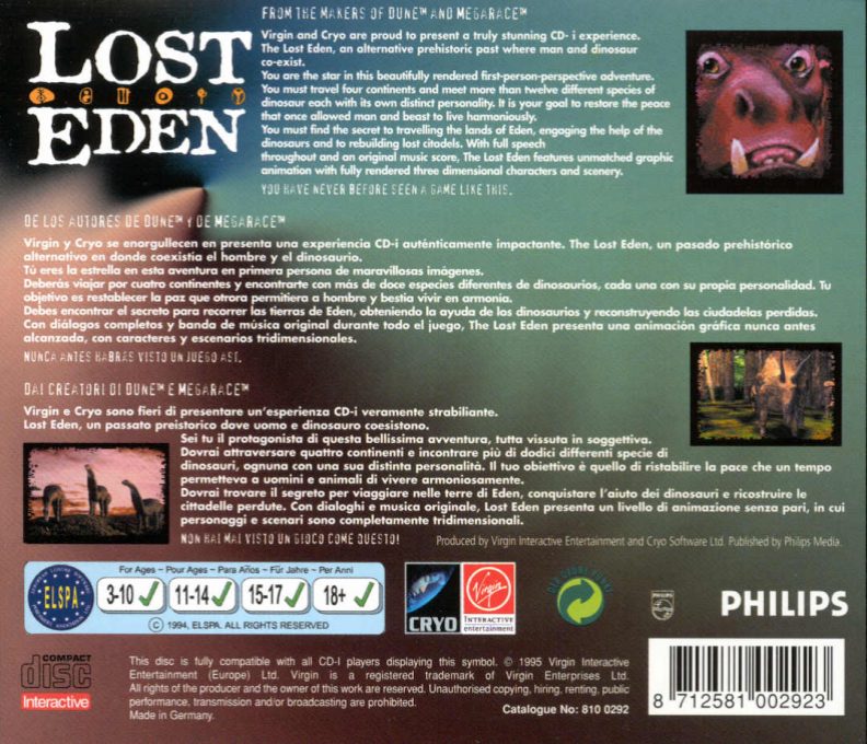 Lost Eden - Dos
