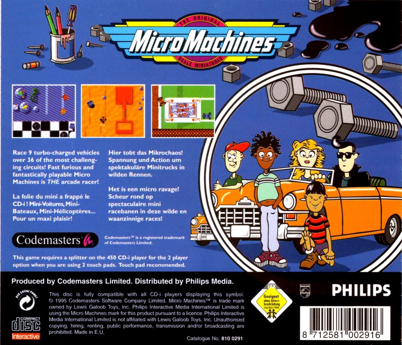 Micro Machines dos