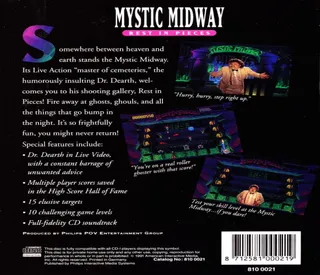 Mystic Midway : Rest in Pieces - Dos