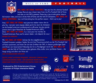 NFL Hall of Fame Football - Dos