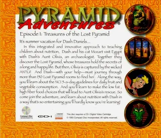 Pyramid Adventures Episode 1 Treasures Of The Lost Pyramid - Dos