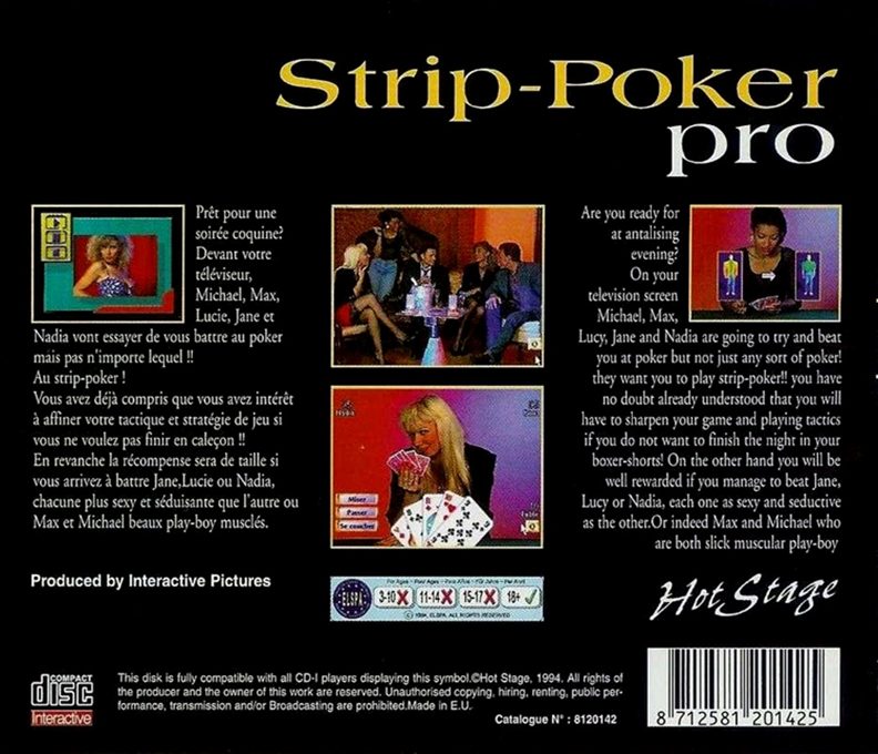 Strip-Poker Pro - Dos
