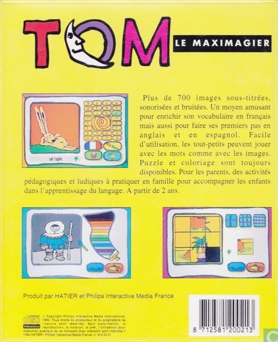 Tom Le Maximagier - Dos