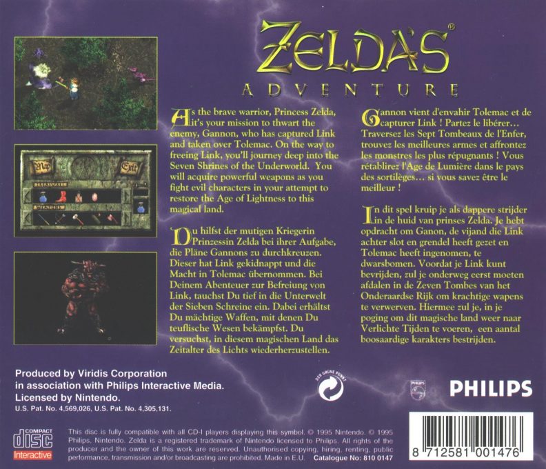 Zelda's Adventure - Dos