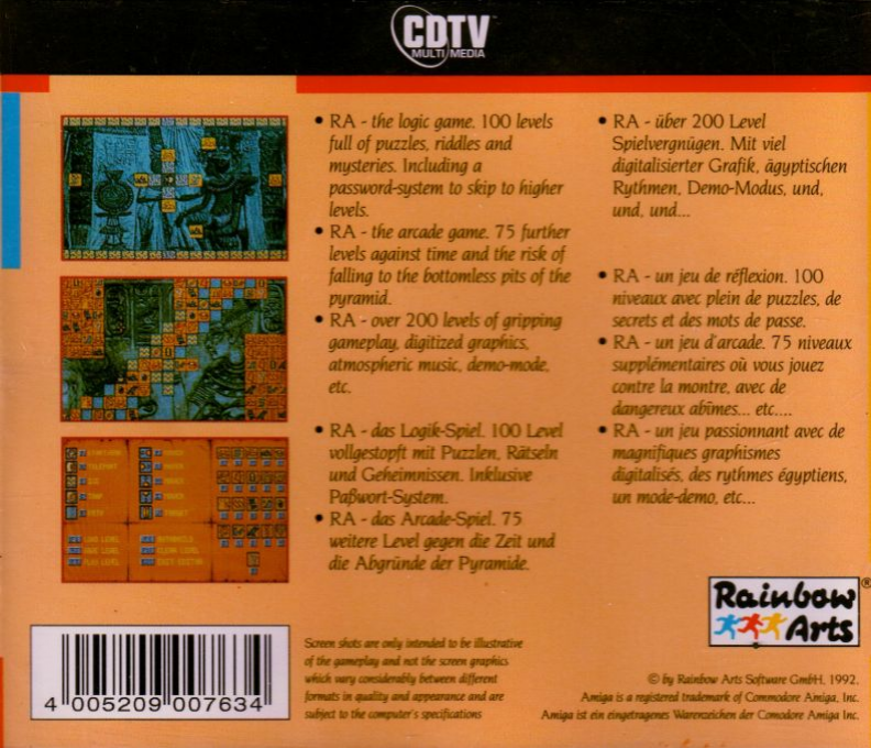 The Curse Of Ra - Dos