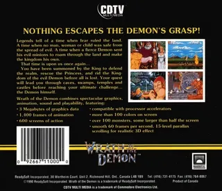 Wrath Of The Demon - Dos