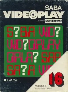 Videocart-18 - Hangman