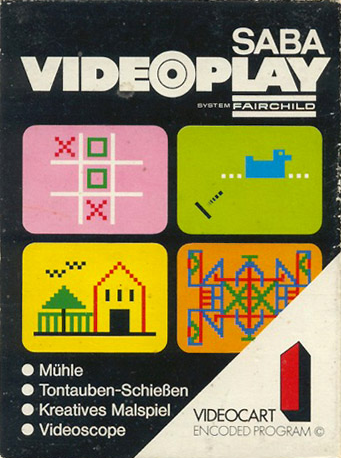 Videocart-1: Tic-Tac-Toe, Shooting Gallery, Doodle