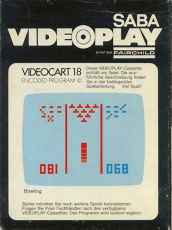 Videocart-21: Bowling - Dos