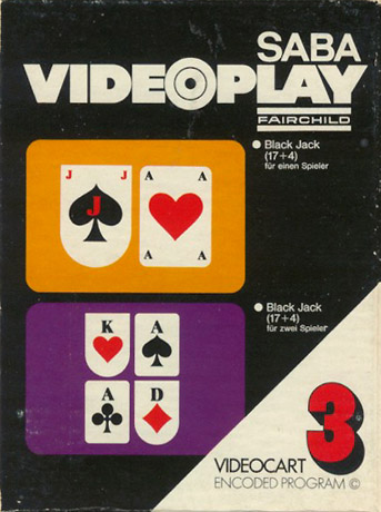 Videocart-3: Video Blackjack
