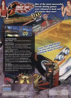 Crazy Taxi High Roller - Dos