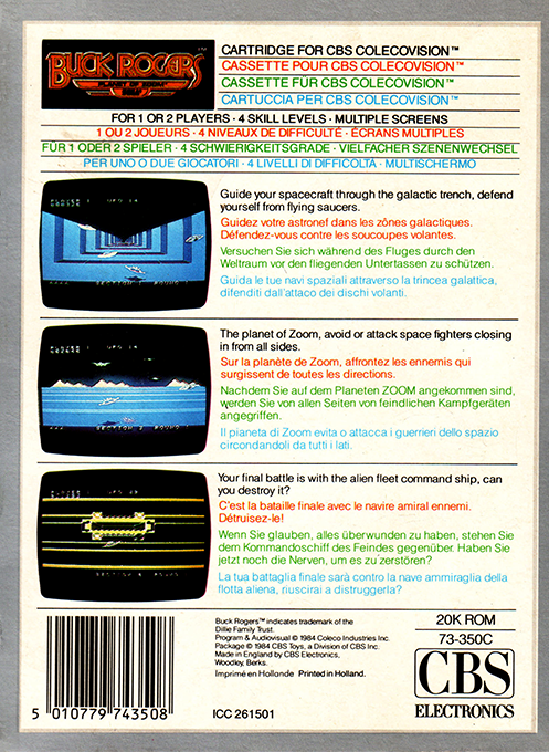 Buck Rogers : Planet Of Zoom - Dos