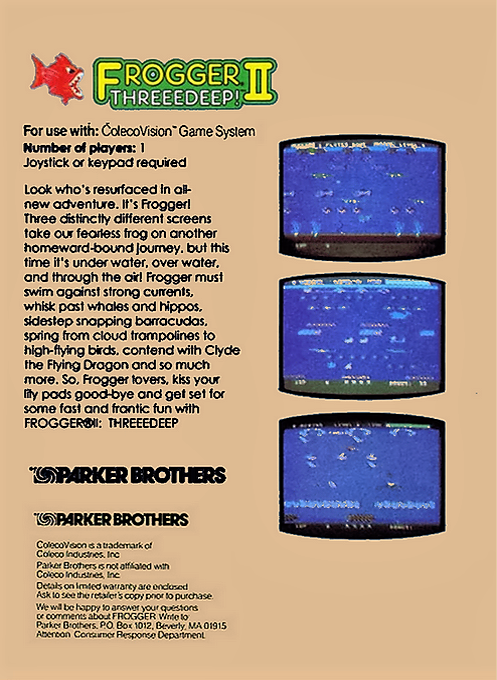 Frogger II : Threeedeep! - Dos