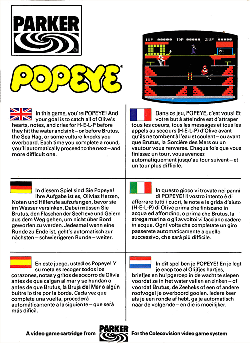 Popeye - Dos