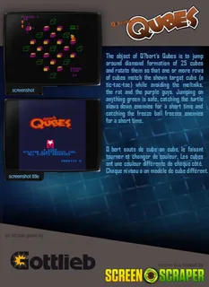 Q*bert's Qubes - Dos