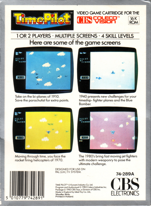 Time Pilot - Dos