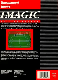 Tournament Tennis - Dos