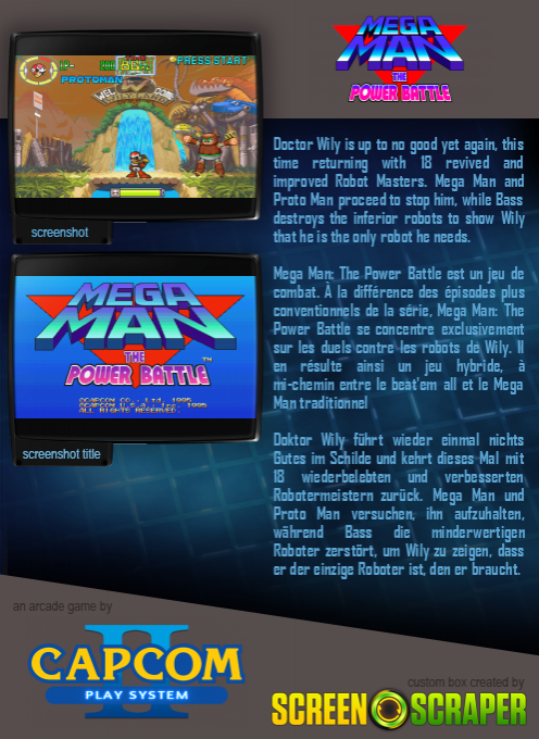 Mega Man: The Power Battle - Dos
