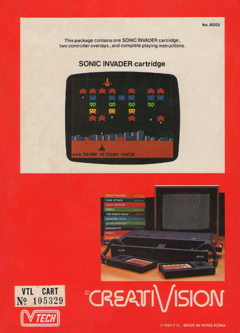 Sonic Invader - Dos