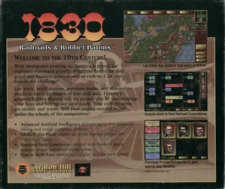 1830 : Railroads and Robber Barons - Dos