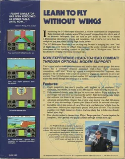 3-D Helicopter Simulator - Dos