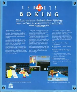 4-D Boxing - Dos