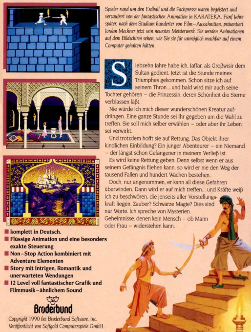 4D Prince of Persia - Dos