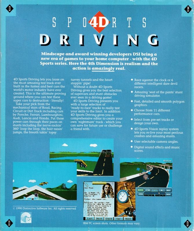4D Sports - Driving dos