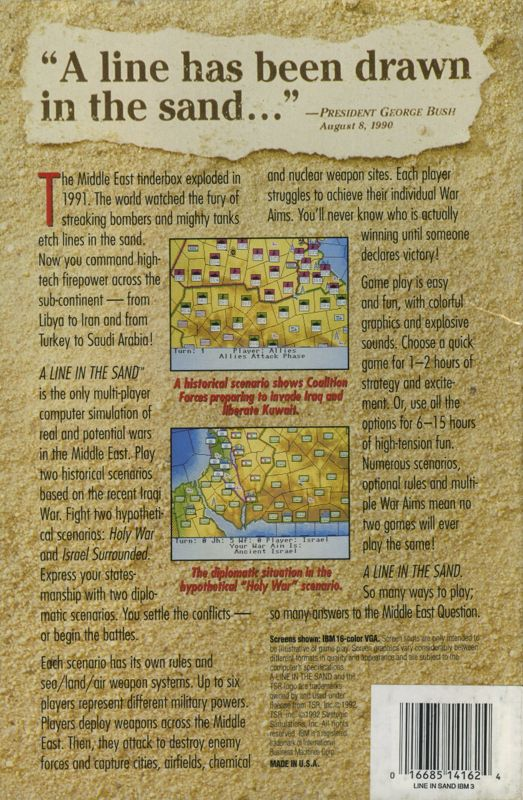 A Line in the Sand - Dos