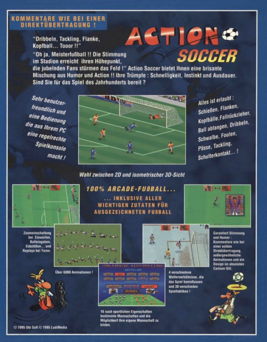 Action Soccer - Dos