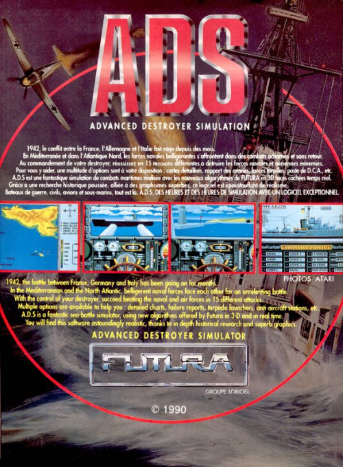 ADS - Advanced Destroyer Simulator - Dos