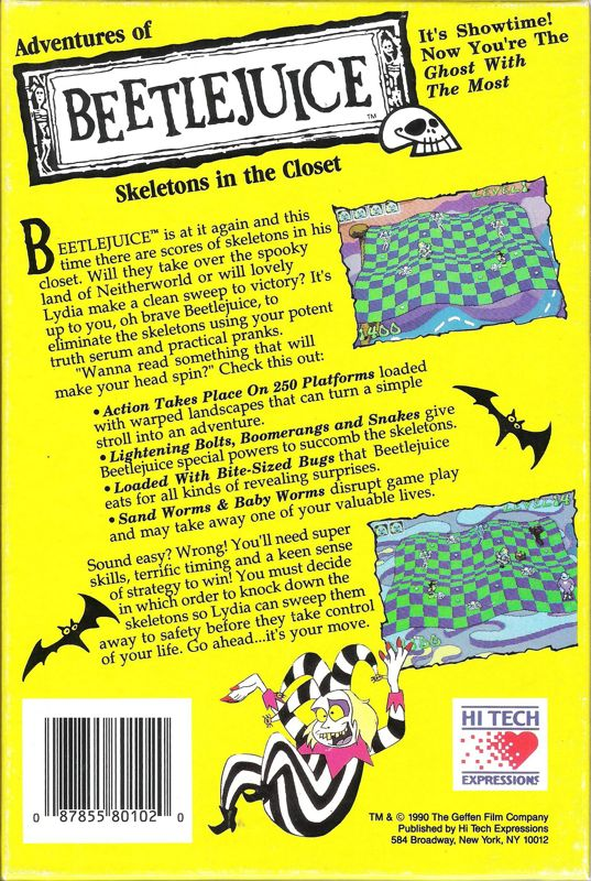 Adventures of Beetlejuice : Skeletons in the Closet - Dos