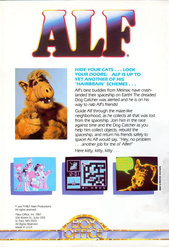 ALF : The First Adventure dos