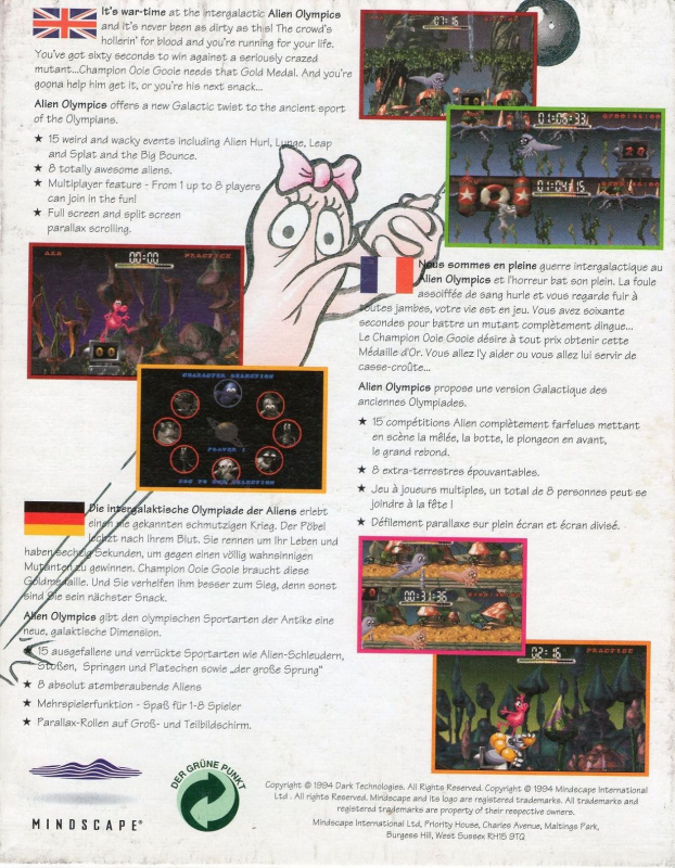 Alien Olympics - Dos