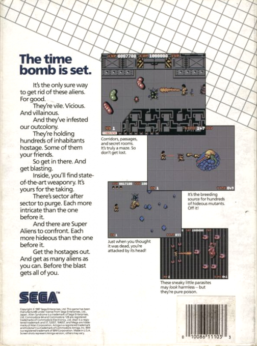 Alien Syndrome - Dos