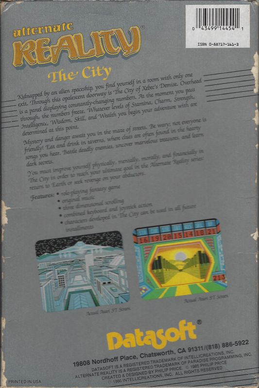 Alternate Reality : The City - Dos