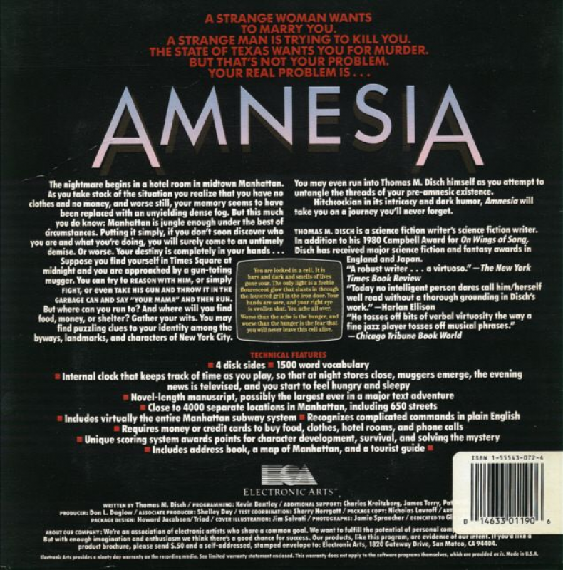 Amnesia - Dos