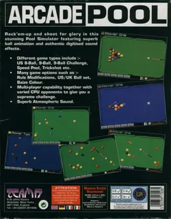 Arcade Pool - Dos