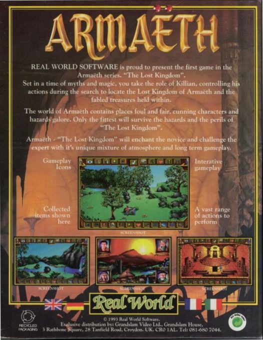 Armaëth : The Lost Kingdom - Dos