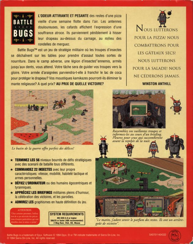 Battle Bugs - Dos
