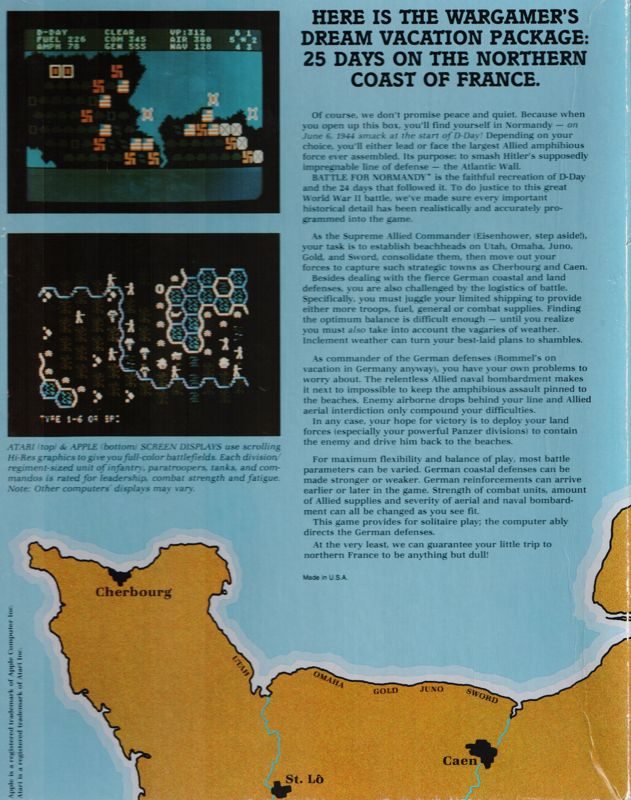 Battle for Normandy dos