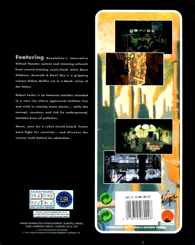 Beneath a Steel Sky - Dos