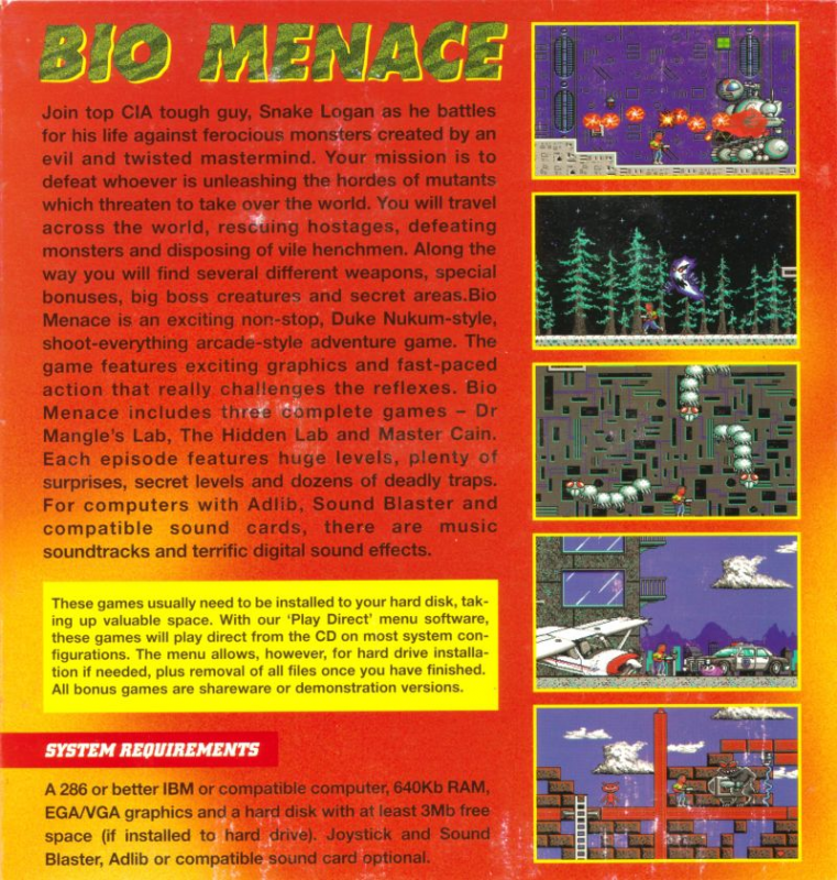 Bio Menace - Dos