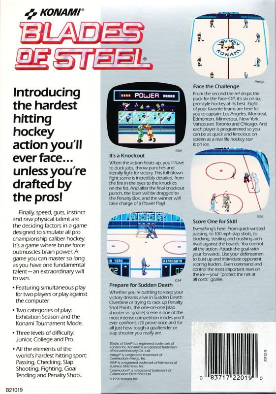 Blades Of Steel - Dos