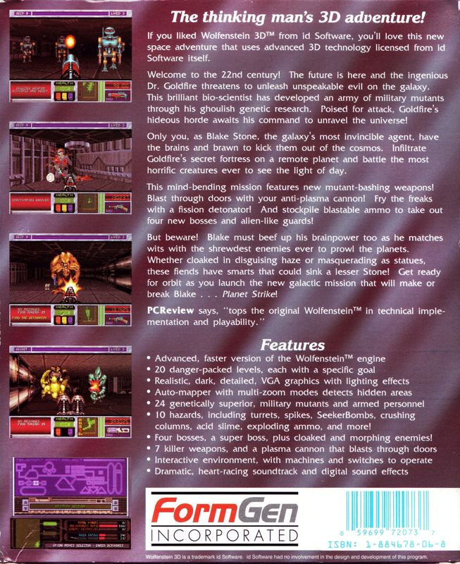 Blake Stone : Planet Strike! - Dos