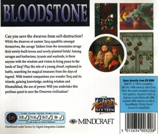 Bloodstone : An Epic Dwarven Tale - Dos