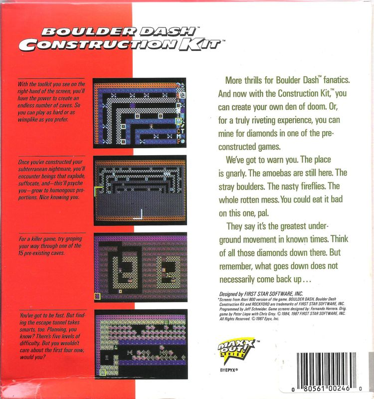 Boulder Dash Construction Kit - Dos